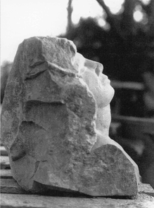 Stanislava-2, Kalkstein, h 50cm