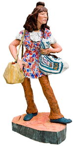 Alessandra-01, oak, h 110cm