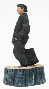Ekkehard, oak, h 53cm
