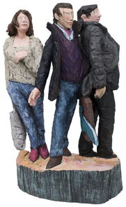 Die Samstags 05-1, wood, h=98cm