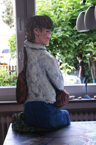 Kajus-2, oak, h 84 cm