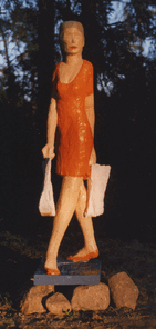 Anna-Maxa-01, oak, h 132cm