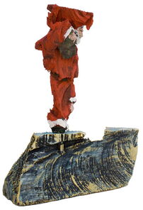 Weihnachtsmann 0923, oak, h=25cm