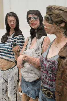 Die Samstags 01-1, wood, h=94cm