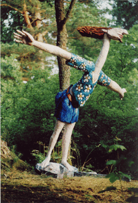 Überflieger, oak, h 160cm