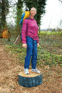 Anna Do-16, oak, h=200cm