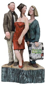 Die Samstags 06-6, wood, h=103cm