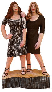 Die Samstags 14-4, wood, h=101cm