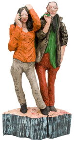 Die Samstags 12-22, wood, h=96cm