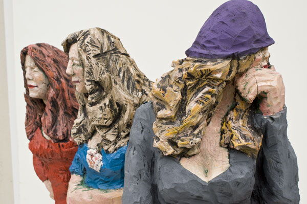 Die Samstags 09-3, wood, h=102cm