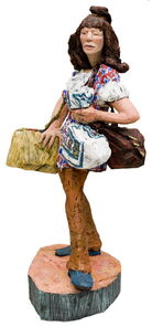 Alessandra-04, oak, h 110cm