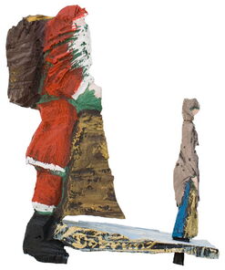 Weihnachtsmann 1107, oak, h=20cm