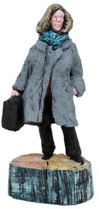 Bettina, oak, h 49cm