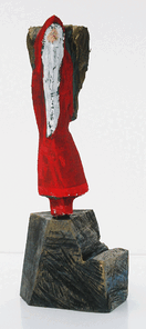 Weihnachtsmann 0613, oak, h=27cm