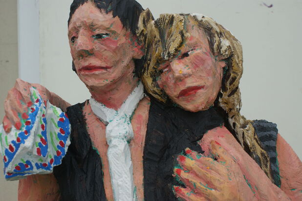 Die Samstags 16-3, wood, h=99cm