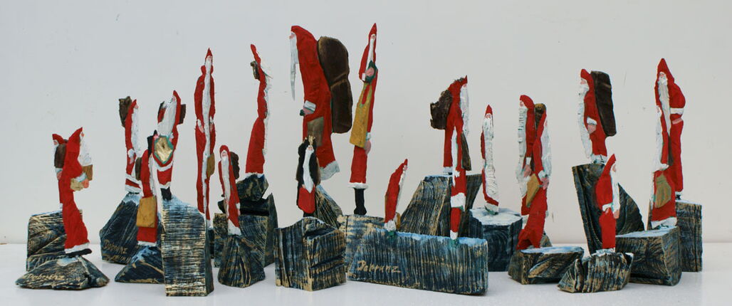 Weihnachtsmänner 1611 a02 Zusammenstellung